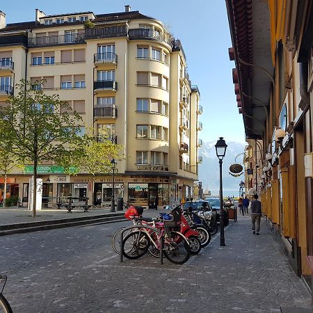 Hostellerie de L'Hôtel de Ville Vevey Buitenkant foto